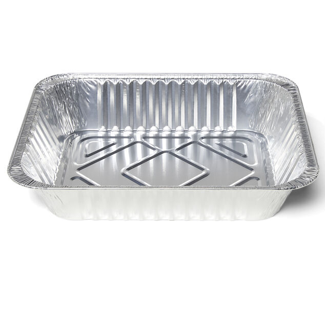 Barquette alu pour barbecue x5 L32x26,5xH6,5cm