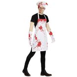 D&eacute;guisement adulte Halloween boucher Taille unique