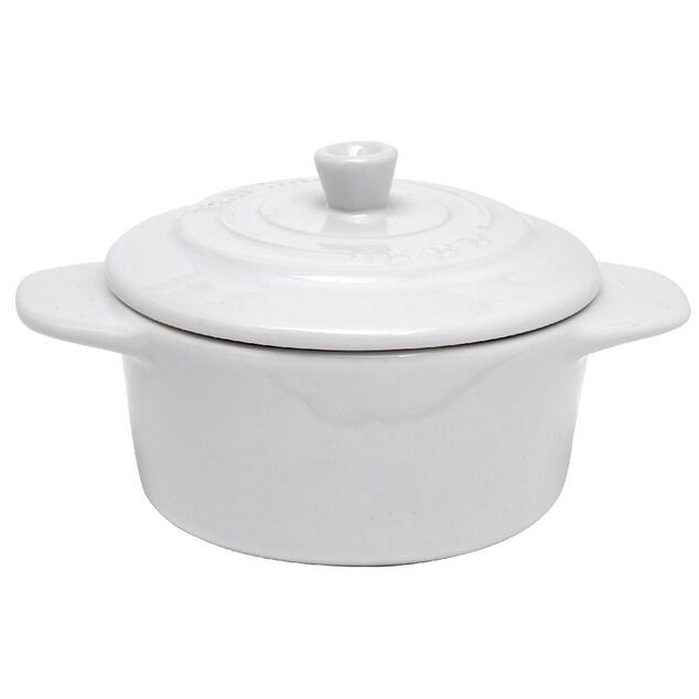 Mini cocotte ronde crème