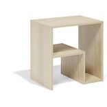 Meuble de chevet ou d'appoint Nessie marron 40x30xH40cm