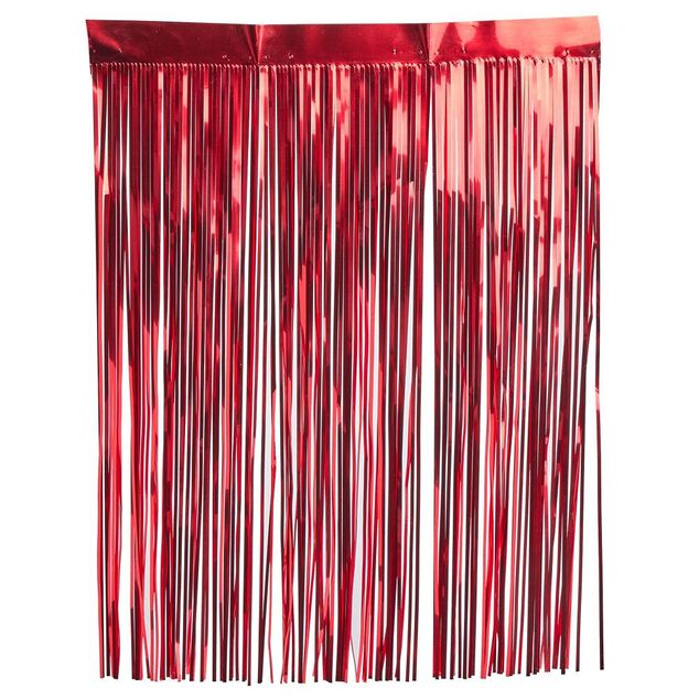 Cheveux d'ange L30cm rouge