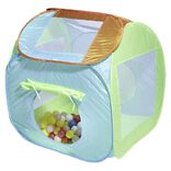 Tente pop-up avec 100 balles 80x80xH100cm