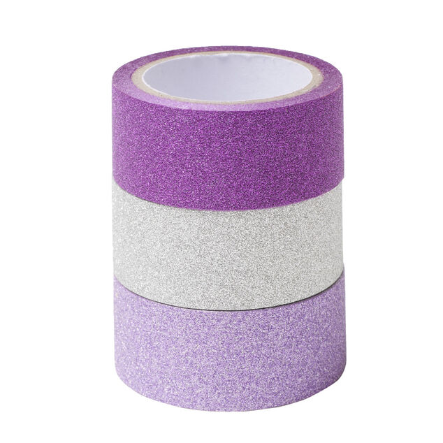 Rouleau adhésif kraft créatif 9x12xH3cm x3 (2 modèles)