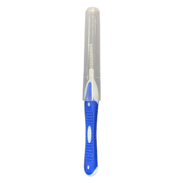 Brossette interdentaire bleue et blanche x5