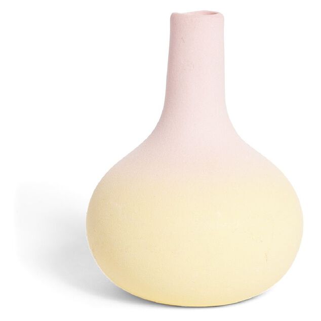 Vase c&eacute;ramique d&eacute;grad&eacute; bicolore - 5 mod&egrave;les