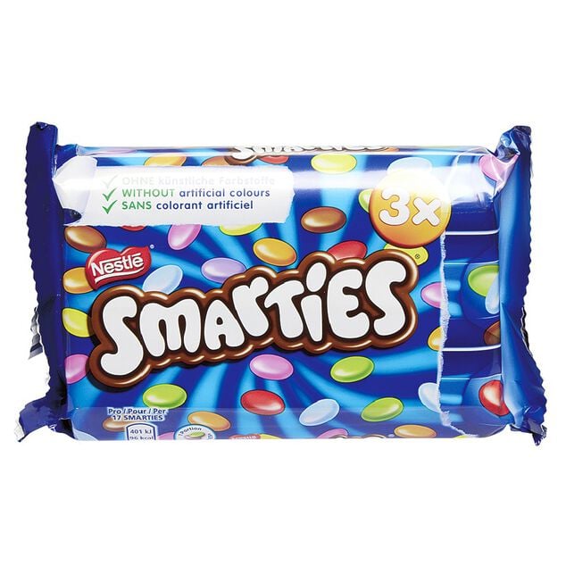 Smarties tube 38 g x 3