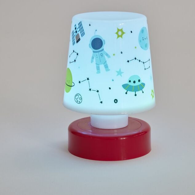 Veilleuse &agrave; LED licorne ou astronaute H11,5cm (2 mod&egrave;les)