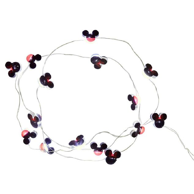 Guirlande &eacute;lectrique 15 LED Disney Mickey