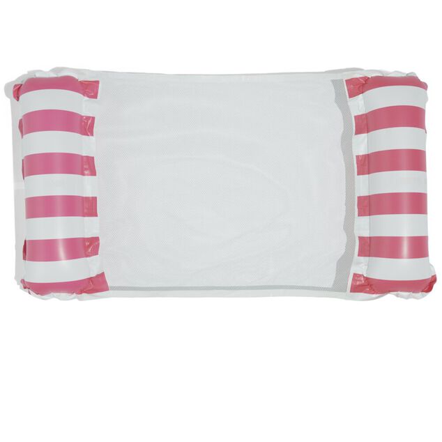 Fauteuil de piscine hamac gonflable ray&eacute; (2 mod&egrave;les)