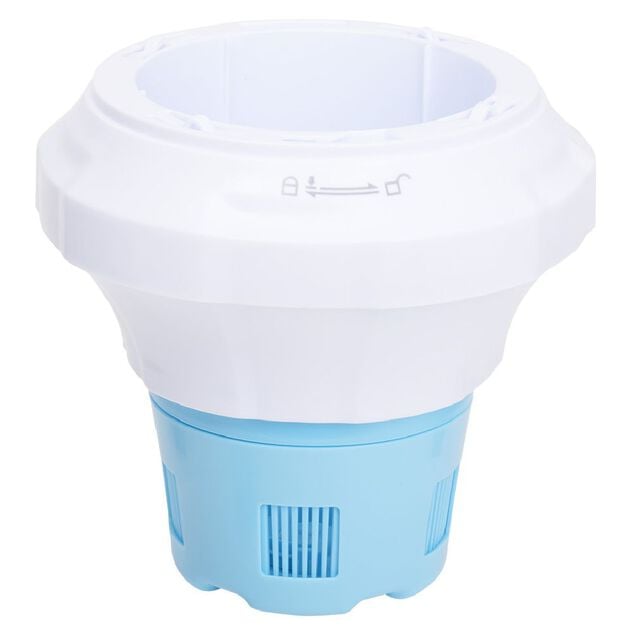 Diffuseur traitement piscine Bestway avec thermom&egrave;tre &Oslash;17,6xH18,6cm