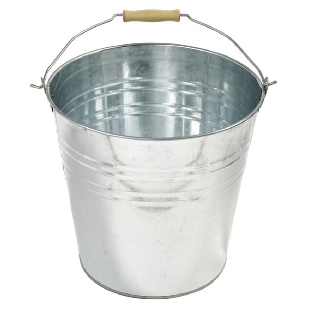 Seau en m&eacute;tal 15 L