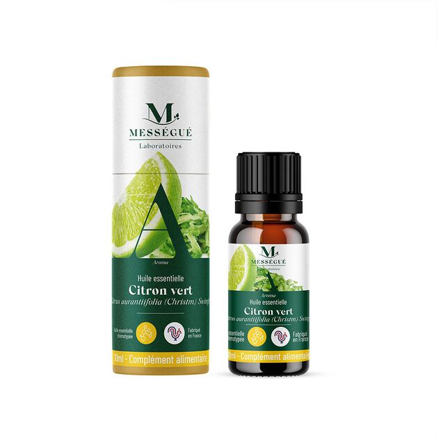 Huile essentielle citron vert Mess&eacute;gu&eacute; 10ml
