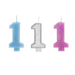 Bougie anniversaire chiffre 1