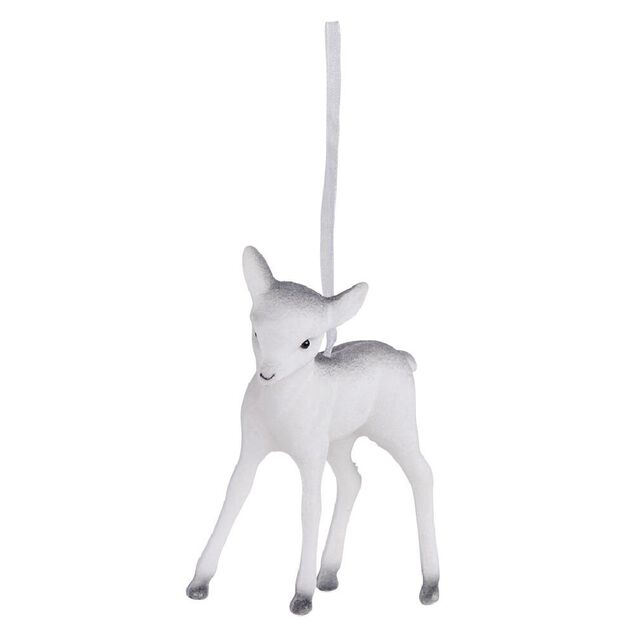 Suspension b&eacute;b&eacute; renne 10x10cm - 2 mod&egrave;les