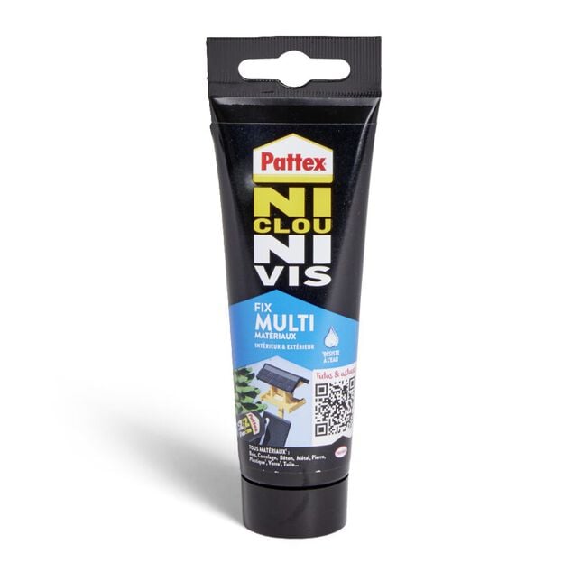 Colle de fixation Pattex Multi mat&eacute;riaux 142g - Int&eacute;rieur et Ext&eacute;rieur