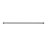 Tringle &agrave; pression extensible m&eacute;tal blanc 70-120 cm