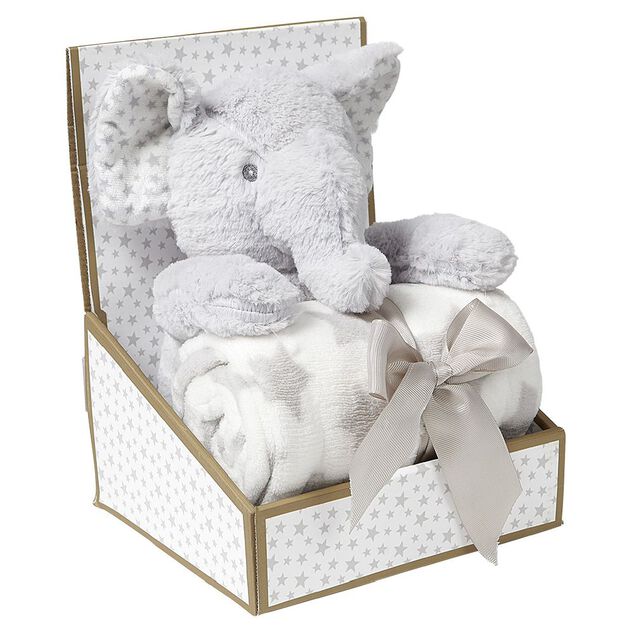 Plaid enfant avec peluche