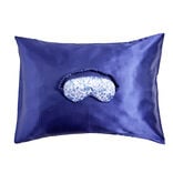 Coffret sommeil masque et taie d'oreiller en satin - 2 mod&egrave;les