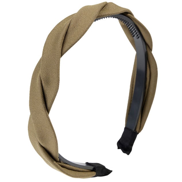 Serre-t&ecirc;te effet torsad&eacute;