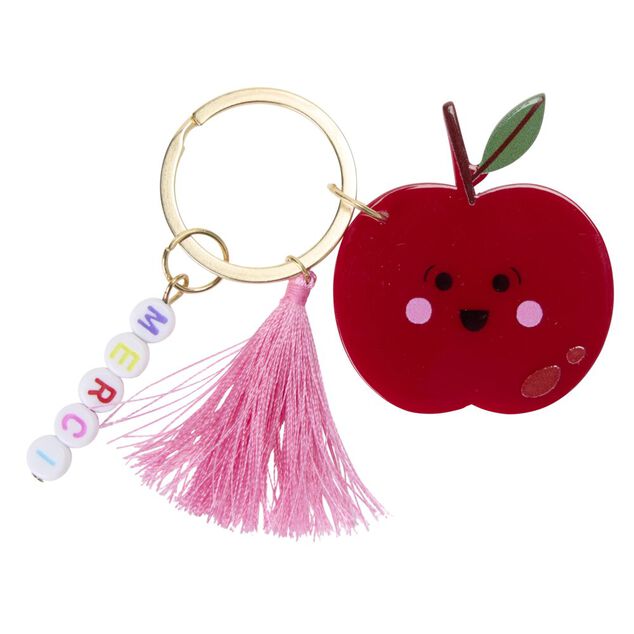 Porte-cl&eacute; remerciement Merci pour cette ann&eacute;e acrylique L10cm (3 mod&egrave;les)