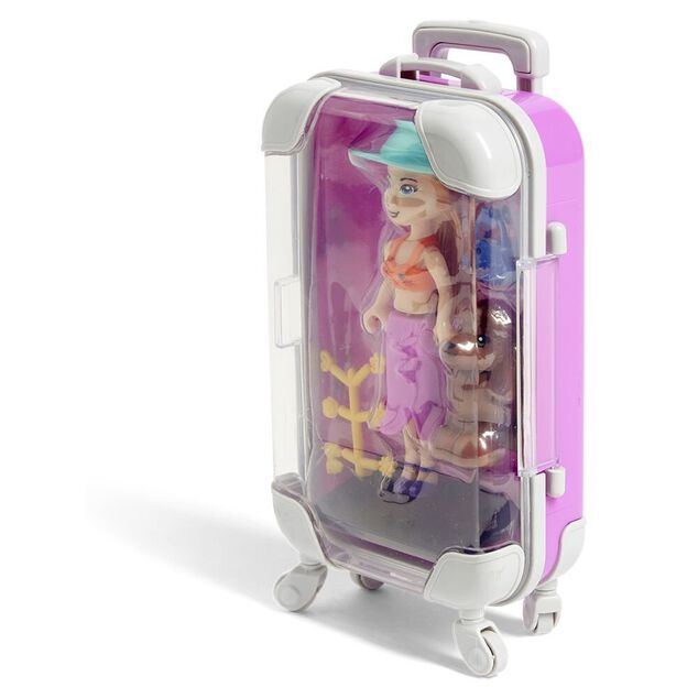 Valise mini poup&eacute;e voyage - 3 mod&egrave;les