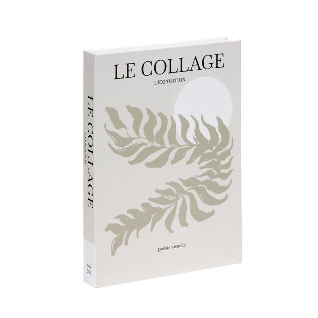 Bo&icirc;te de rangement forme livre galerie d'art 22x16,5x&Eacute;p3cm (2 mod&egrave;les)