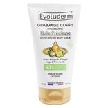 Gommage corps hydratant Evoluderm huile pr&eacute;cieuse Argan Onagre 150ml