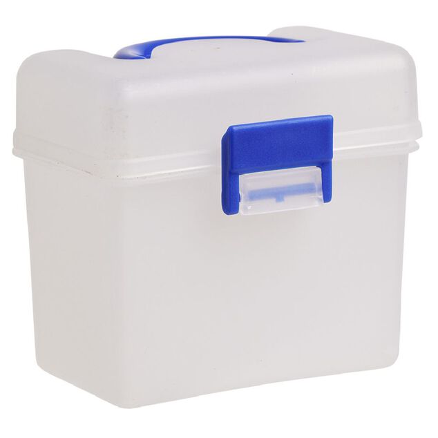 Mini bo&icirc;te en plastique avec fermeture clip x2