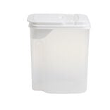 Bo&icirc;te alimentaire en plastique avec bec verseur 3L