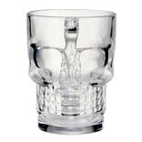 Chope de bi&egrave;re Halloween forme t&ecirc;te de mort 510ml