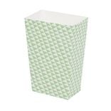 Boîte à bonbons motif triangle vert thème dinosaure x4