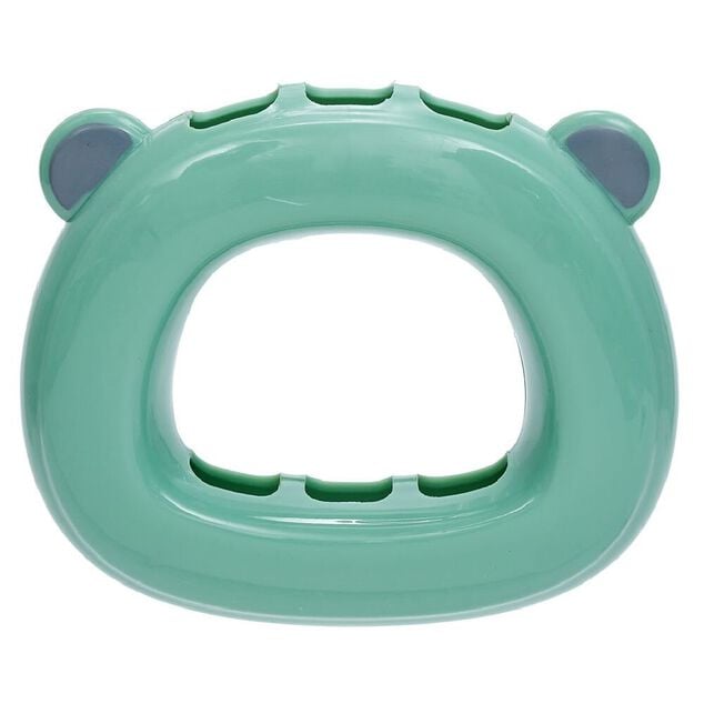 Support 3 brosses &agrave; dents enfant vert