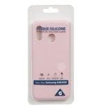 Coque en silicone Samsung A20 ou A30 rose