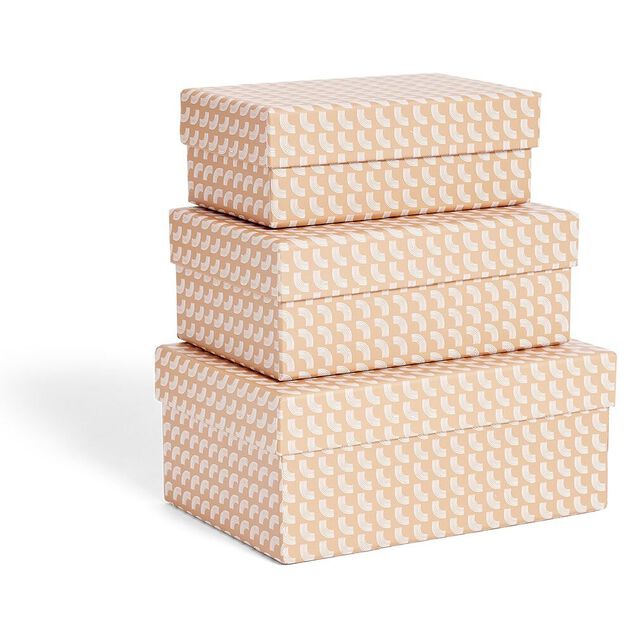 Lot de 3 bo&icirc;tes de rangement - 3 mod&egrave;les