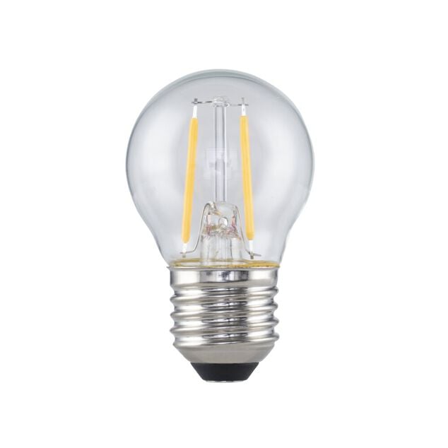 Ampoule LED E27 blanc chaud 2,5W=25W 250lms classe F