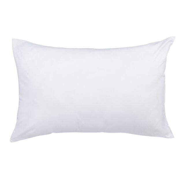 Oreiller ferme anti acariens polyester blanc 45x70 cm
