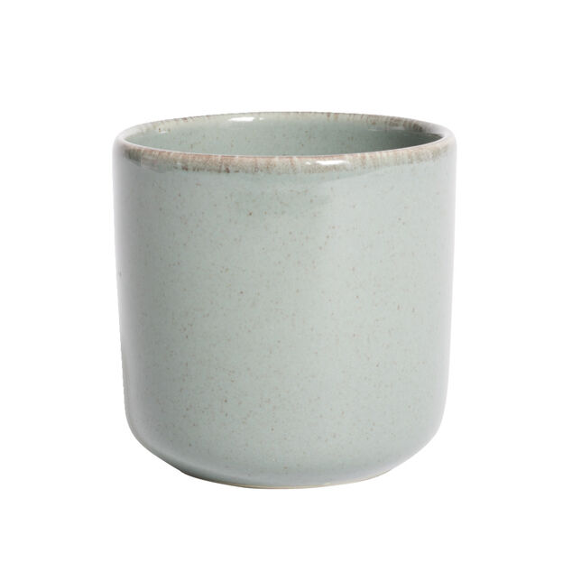 Gobelet Lisbonne grès vert sauge 19cl