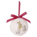 Boule Mon 1er No&euml;l Disney Bambi rose &Oslash;7,5cm