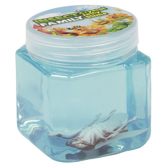 Figurine dans un pot de g&eacute;latine