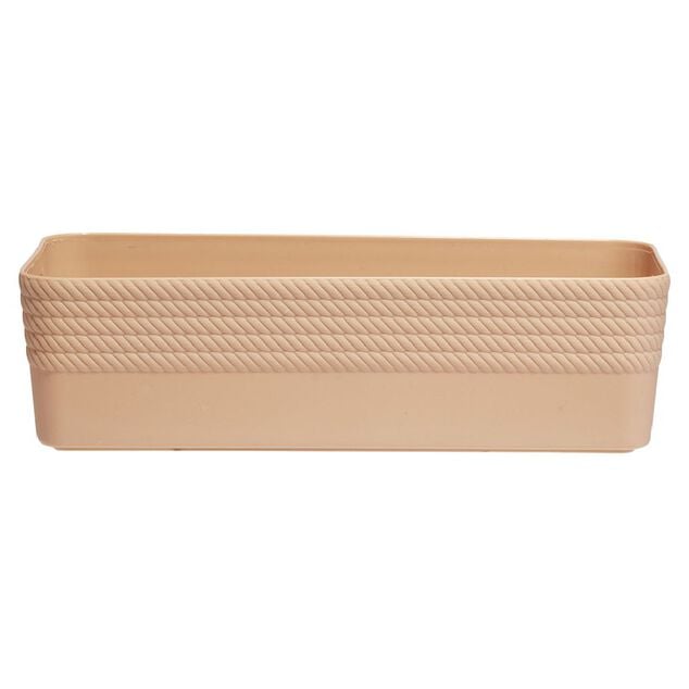 Bo&icirc;te plastique nude 25x11xH7cm