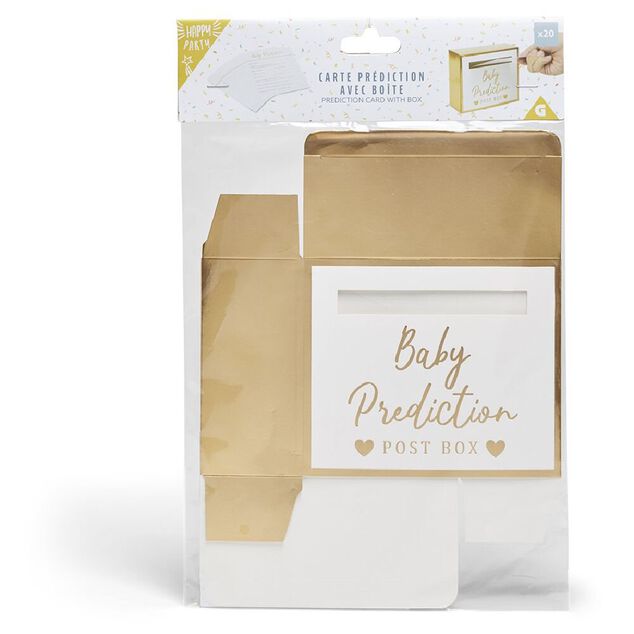 Bo&icirc;te pr&eacute;diction b&eacute;b&eacute; carte de pronostic