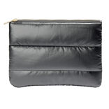 Pochette à cosmétiques matelassée design doudoune 25x18cm - 3 coloris