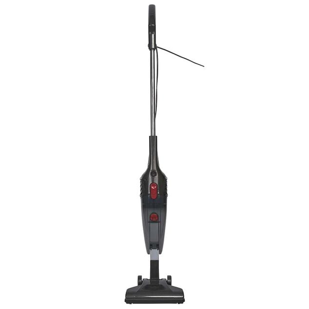 Aspirateur balai 2en1 Homday filaire noir et rouge