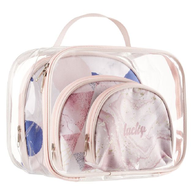 Trousse &agrave; cosm&eacute;tique x4