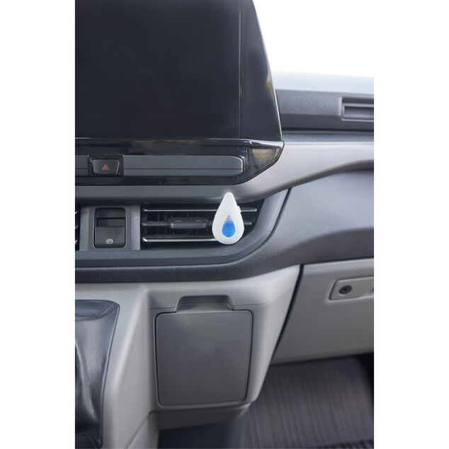 Désodorisant pour voiture forme goutte 2,5ml (3 modèles)