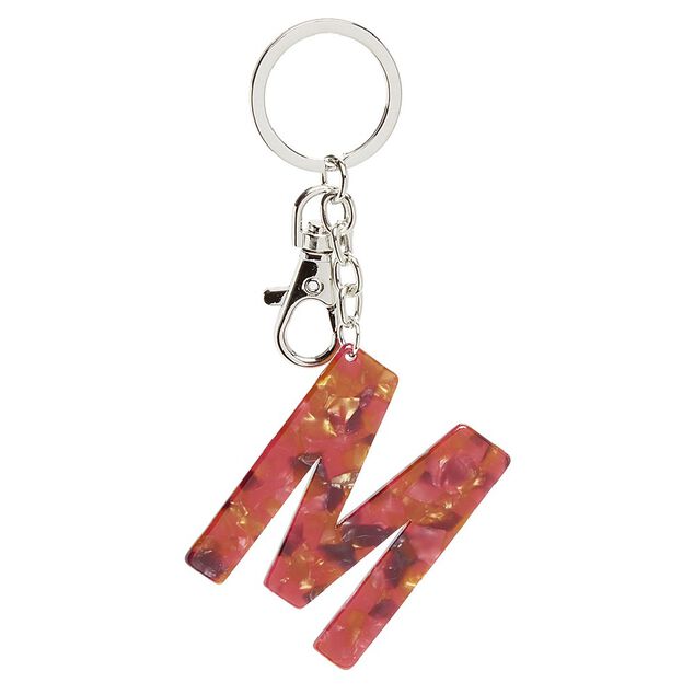 Porte cl&eacute; forme Lettre