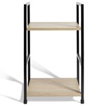 &Eacute;tag&egrave;re 2 niveaux Luffi 29,1x23,5xH48cm