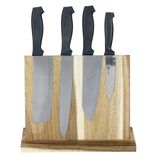 Support pour couteaux bois d'acacia 26,9x10,3xH21cm