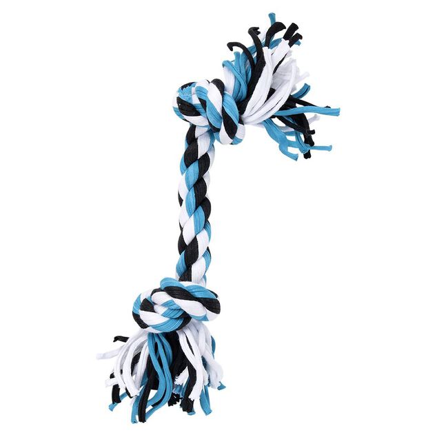 Jouet pour chien Corde &agrave; 2 noeuds L.24 cm