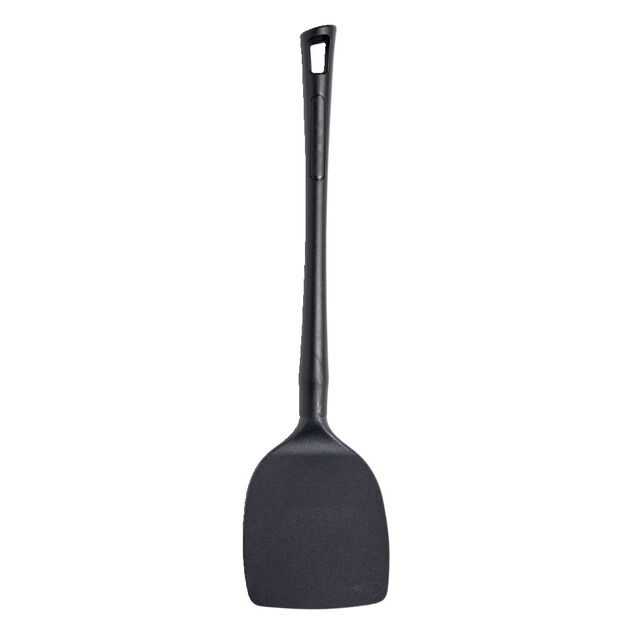Spatule de cuisine en plastique noir L.34,5cm
